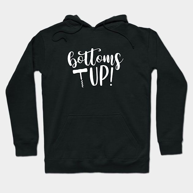 Bottoms Up Hoodie by CANVAZSHOP